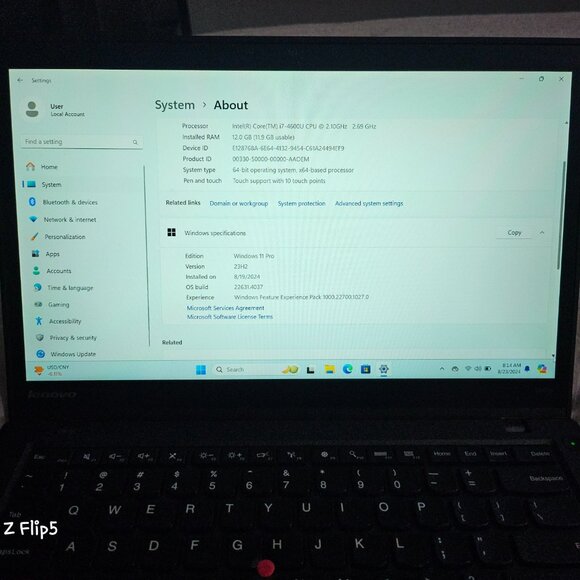 Lap top lenovo - Picture 5 of 6